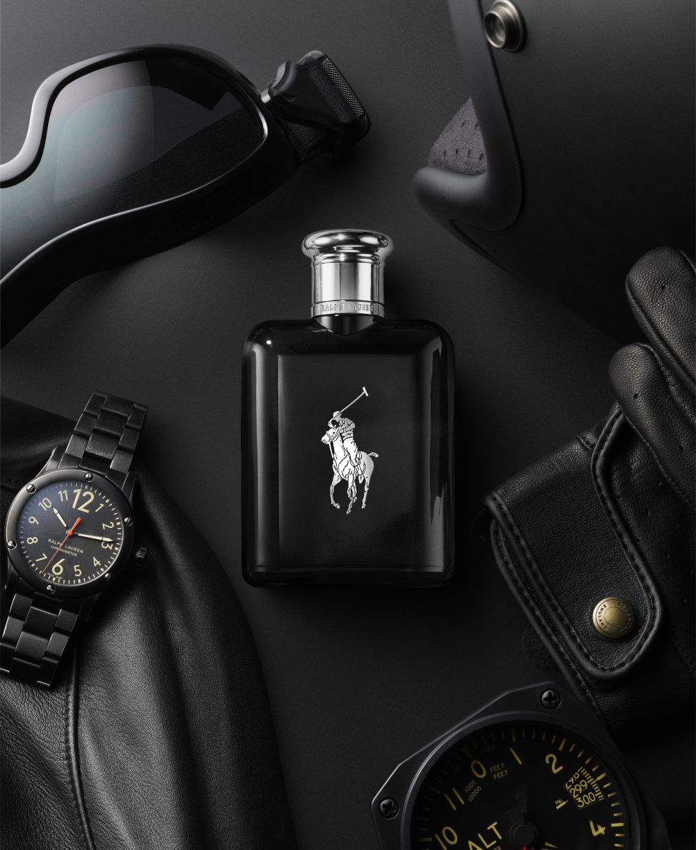Men's Polo Black Eau de Toilette Spray, 4.2 oz.