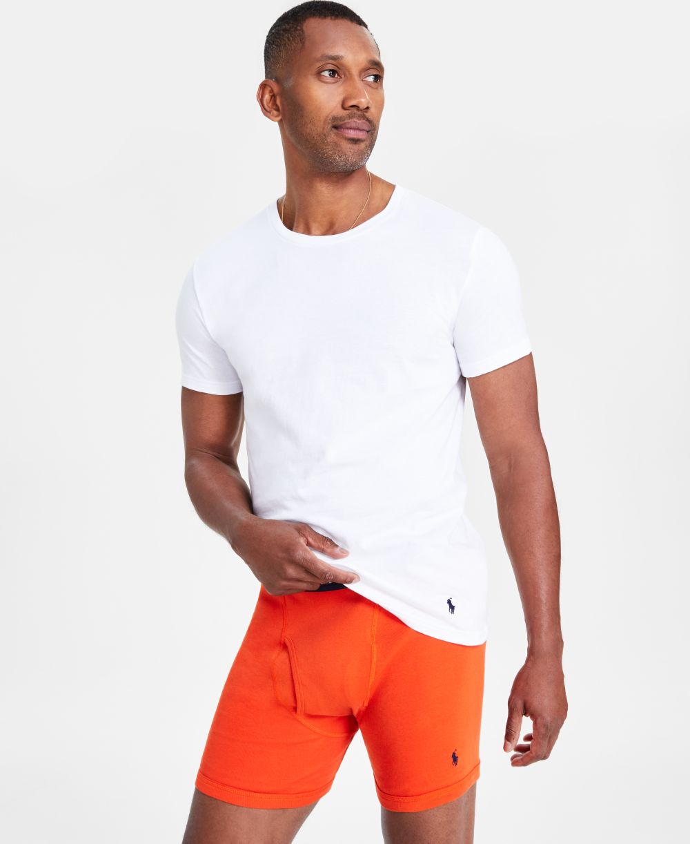 Men's 5+1 Bonus Pack Classic-Fit Crewneck Undershirts Pack
