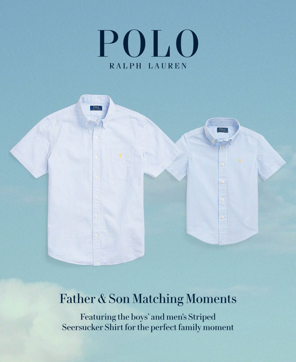 Men's RL Prepster Classic-Fit Seersucker Shirt