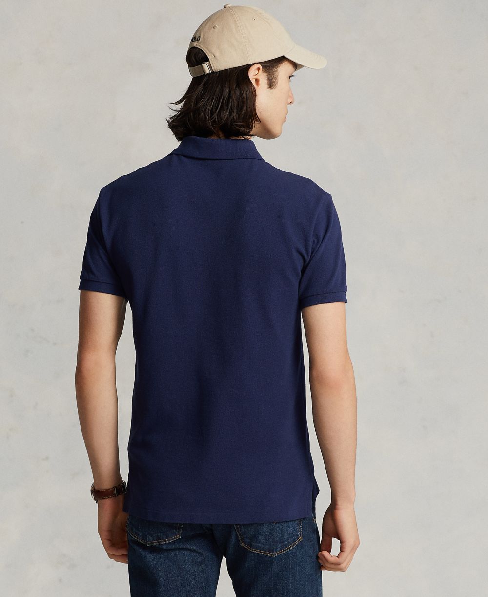 Men's Classic-Fit Mesh Polo Shirt