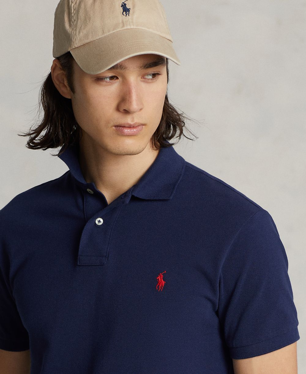 Men's Classic-Fit Mesh Polo Shirt