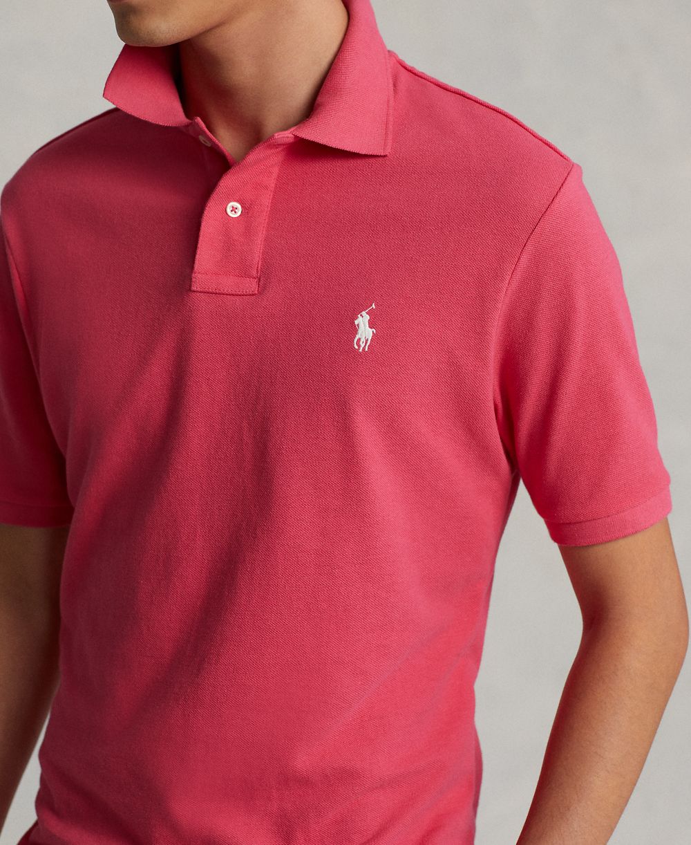 Men's Classic-Fit Mesh Polo Shirt