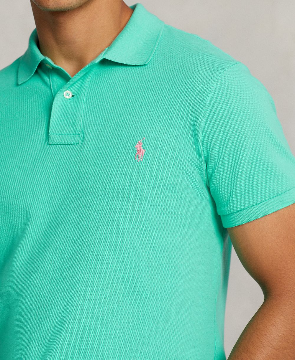 Men's Classic-Fit Mesh Polo Shirt