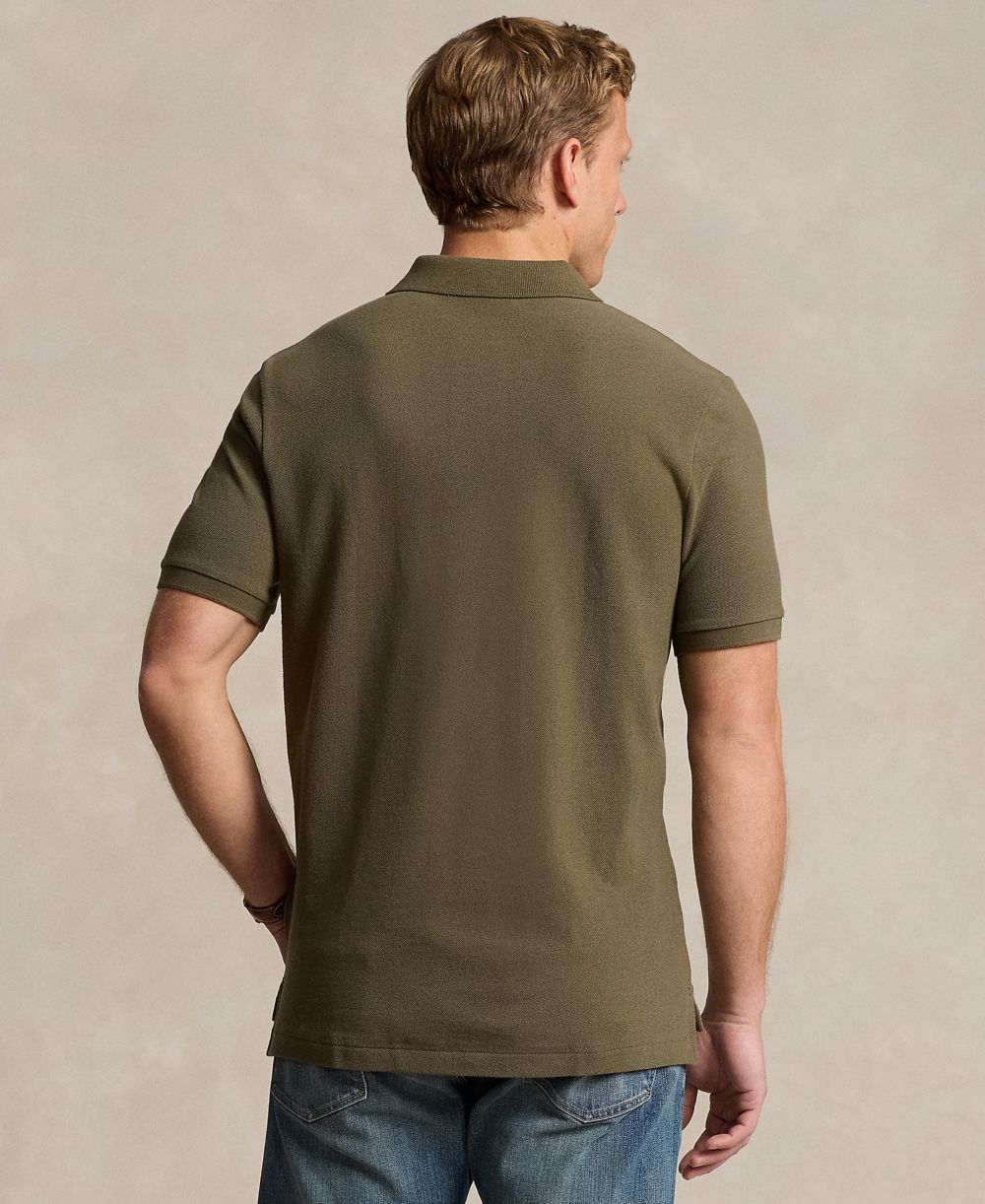 Men's Classic-Fit Mesh Polo Shirt