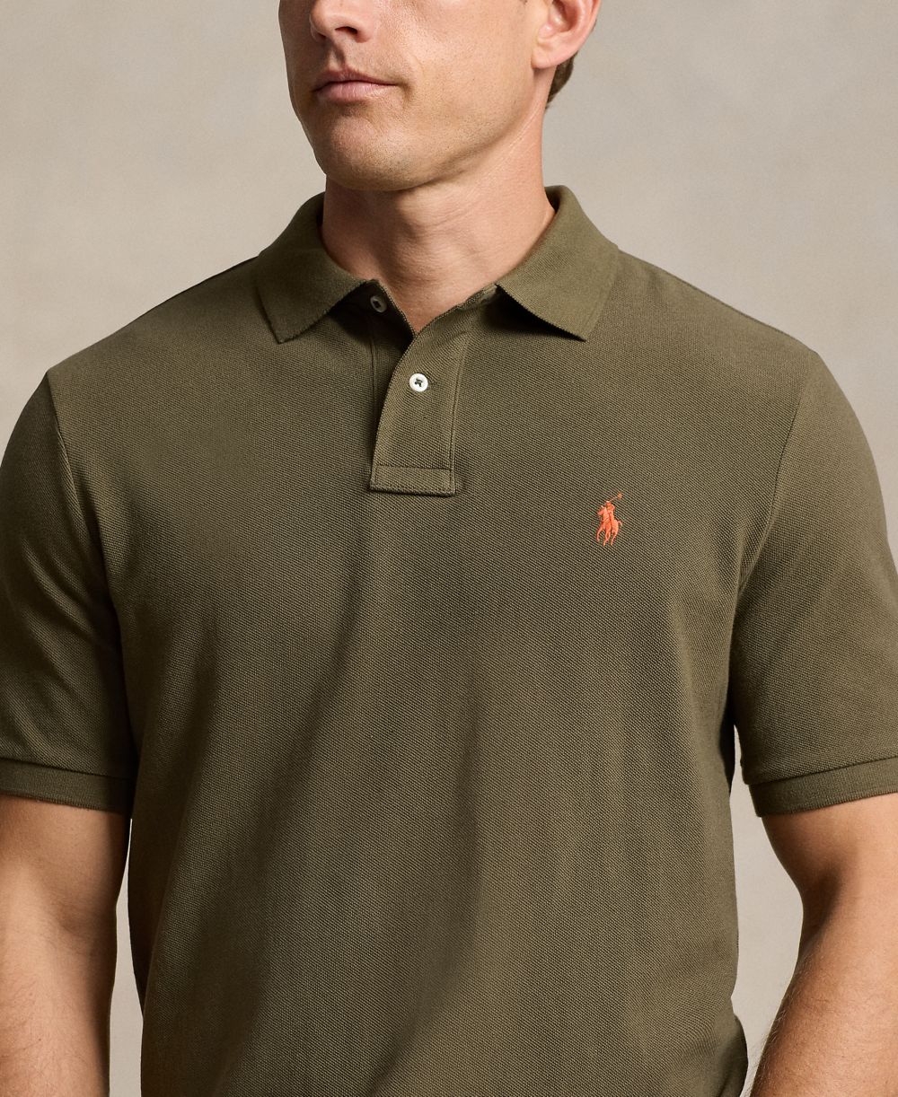 Men's Classic-Fit Mesh Polo Shirt