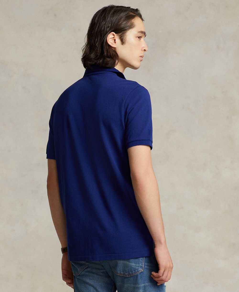 Men's Classic-Fit Mesh Polo Shirt