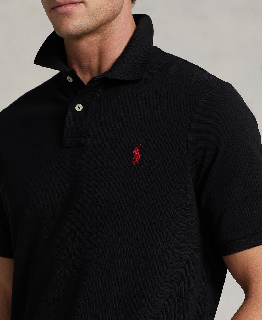 Men's Classic-Fit Mesh Polo Shirt