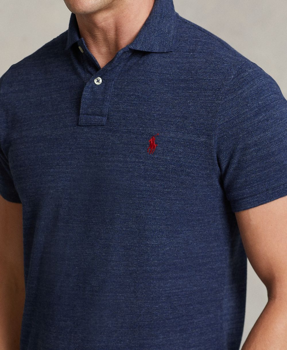 Men's Classic-Fit Mesh Polo Shirt