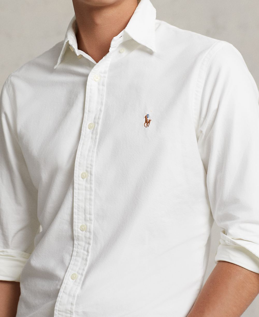 Men's Classic Fit Plaid Brushed Oxford Shirt