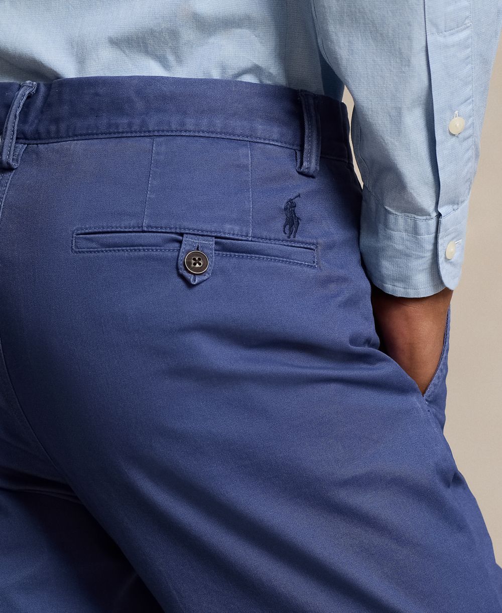Men's Straight-Fit Stretch Chino Pants