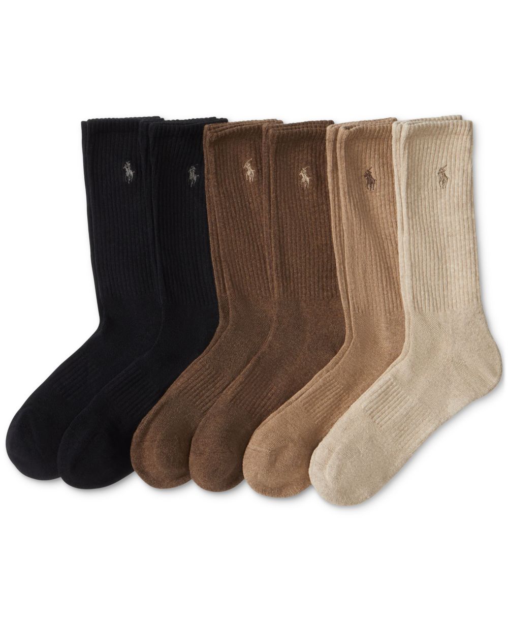 Men's 6-Pk. Performance Sport Crew Socks