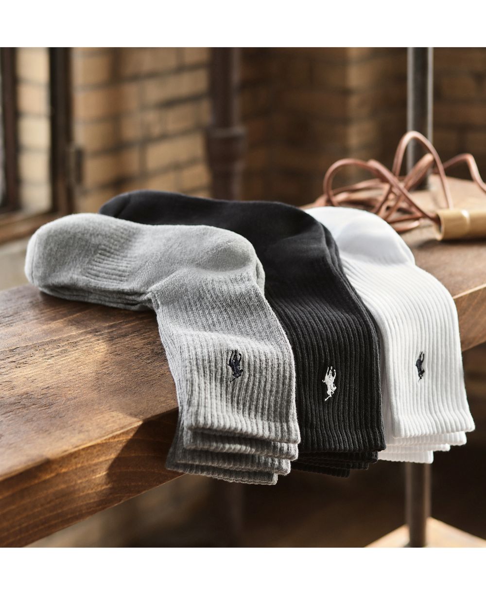 Men's 6-Pk. Performance Sport Crew Socks