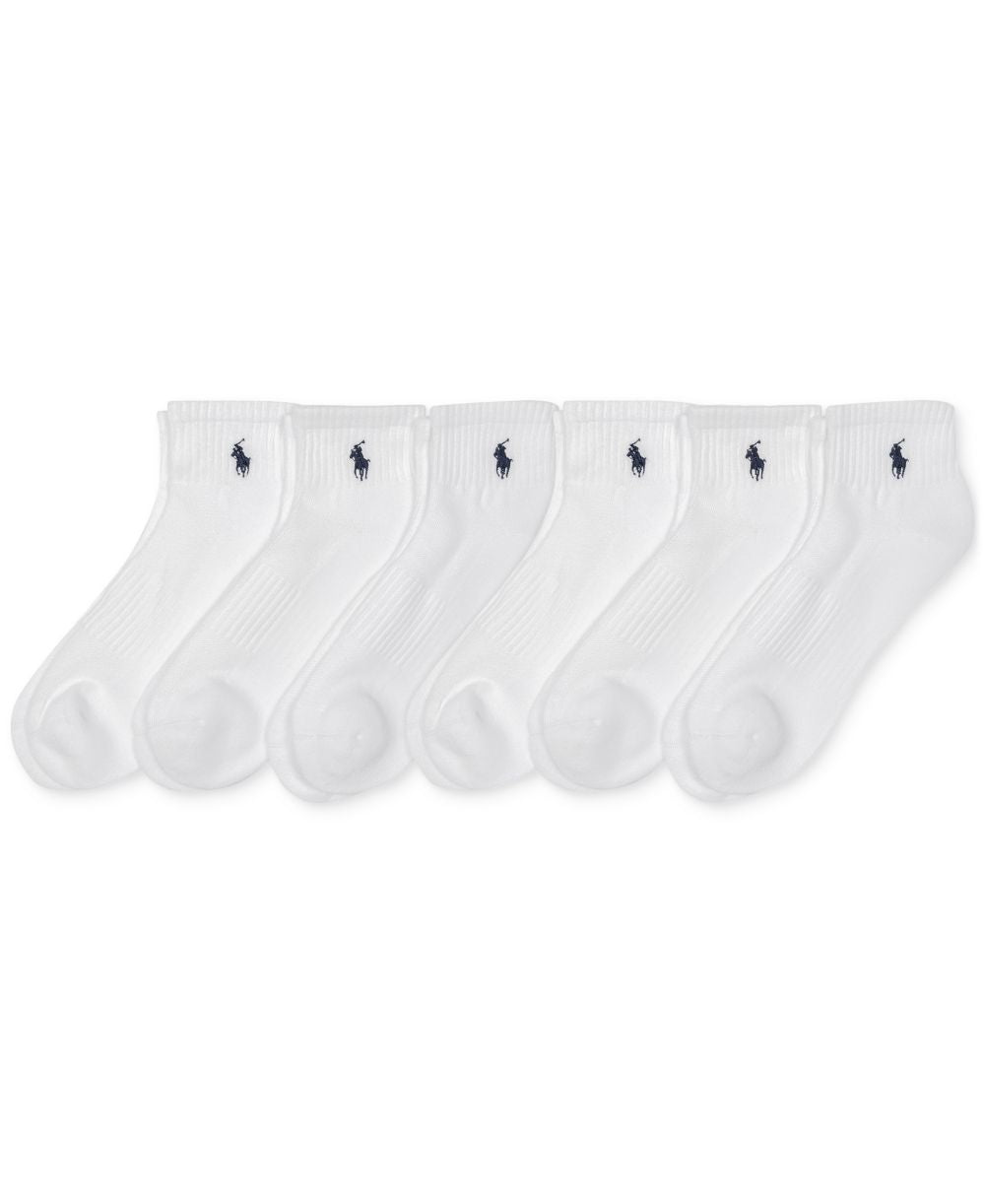 Men's 6-Pack Performance Sport Quarter Socks