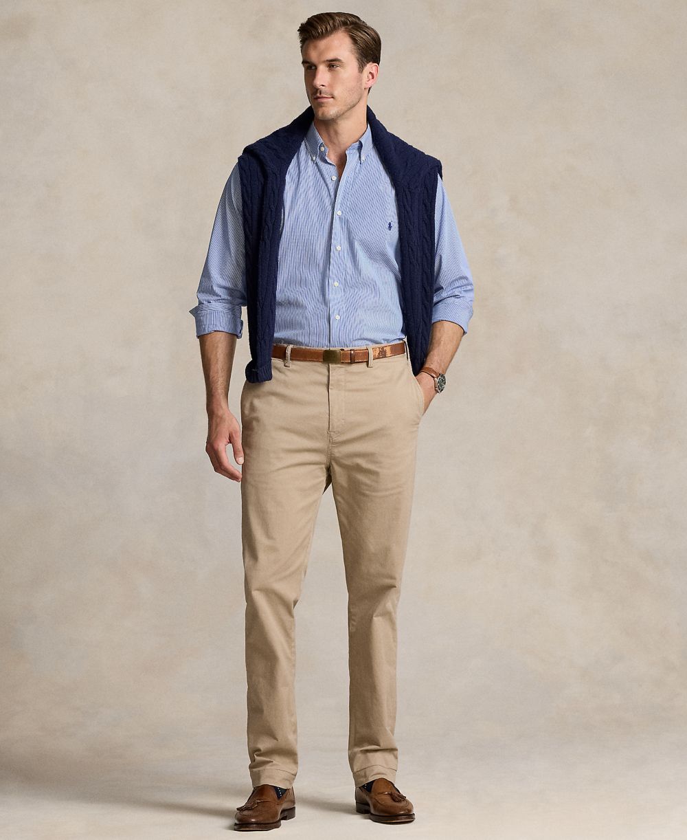 Men's Big & Tall Stretch Classic-Fit Twill Pants