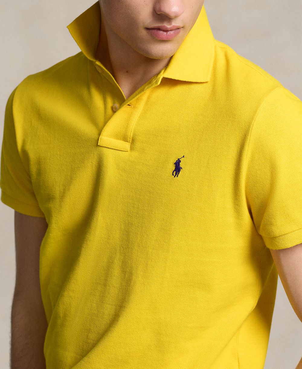 Men's Classic-Fit Mesh Polo Shirt