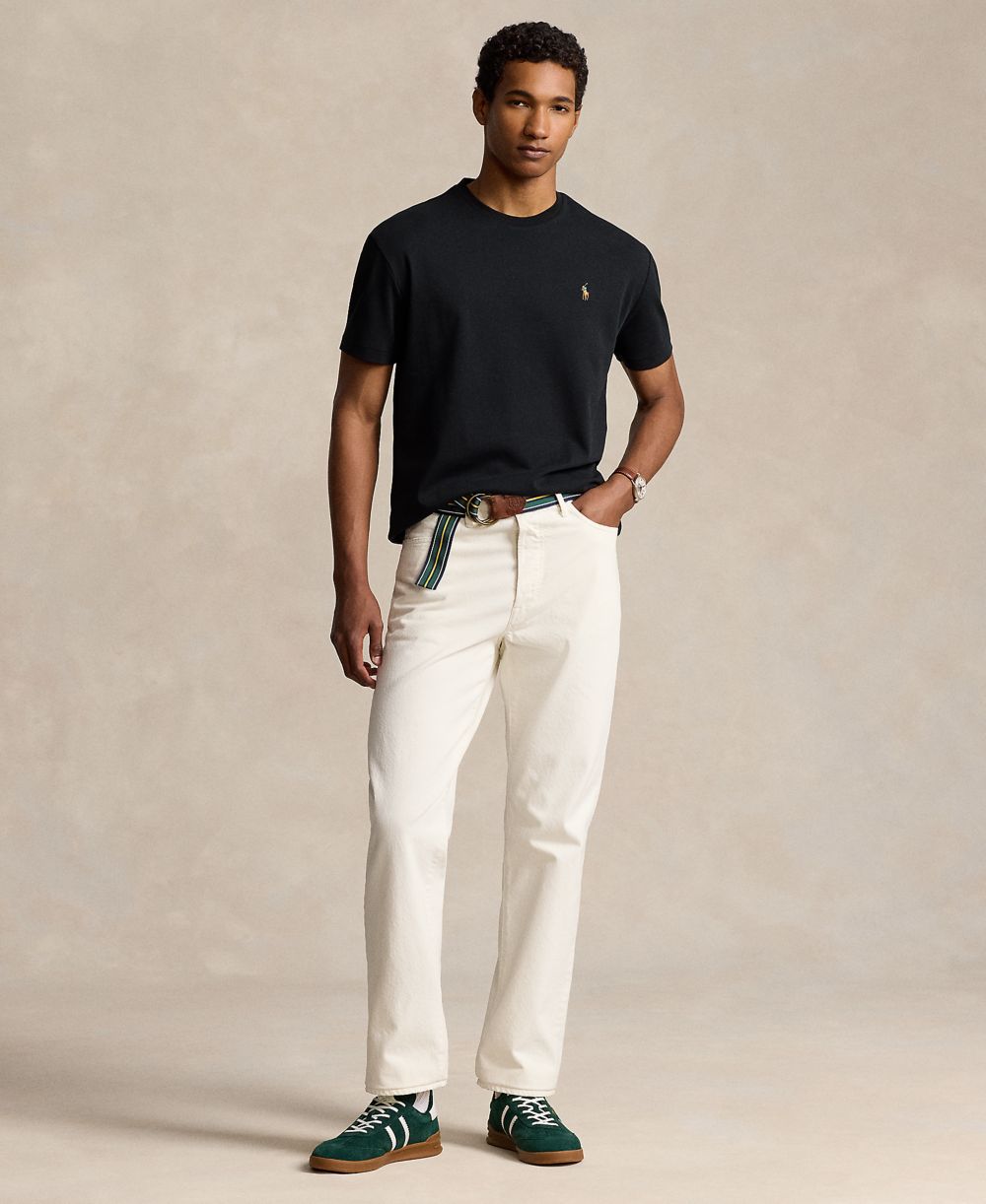 Men's Custom Slim-Fit Soft Cotton T-Shirt