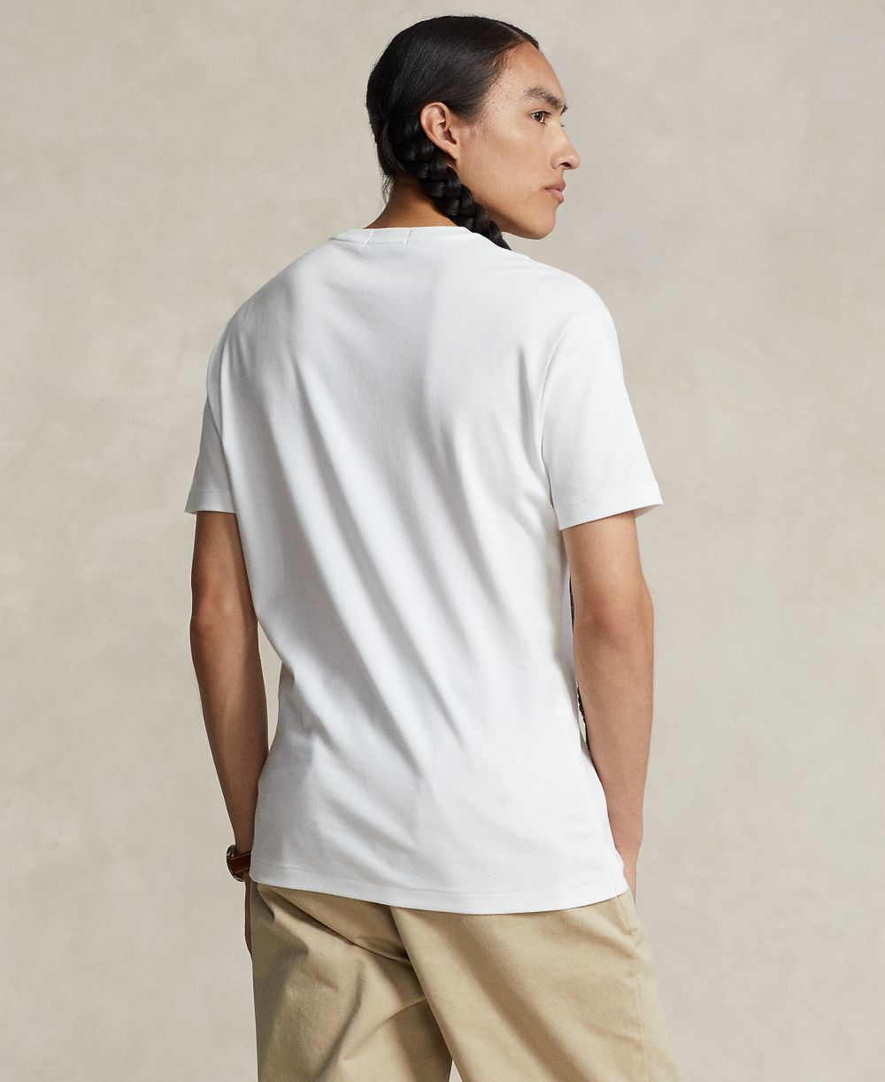 Men's Custom Slim-Fit Soft Cotton T-Shirt