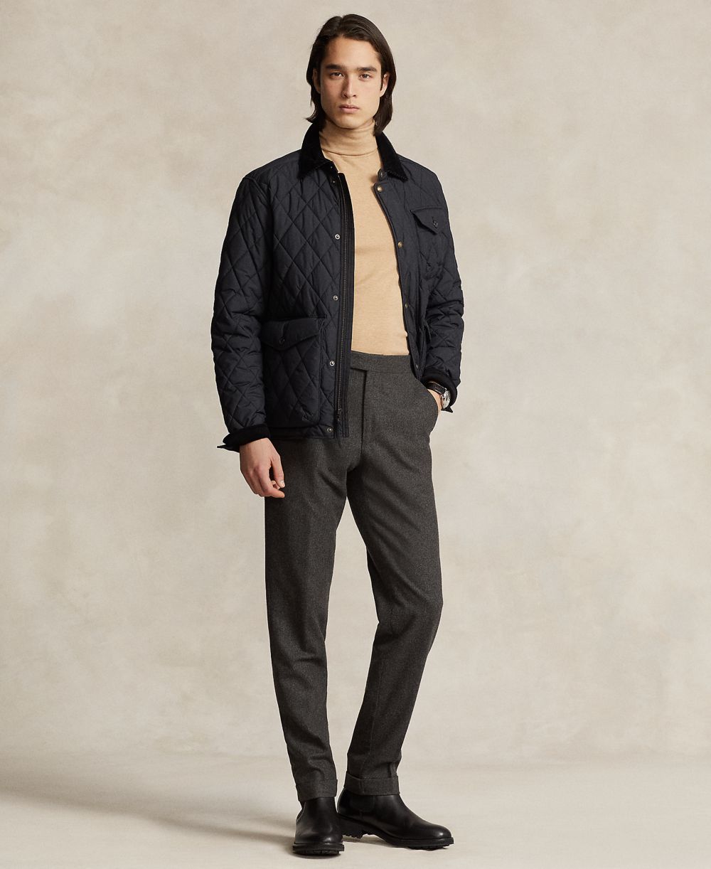 Men's Beaton Quilted Water-Repellent Full-Zip Jacket
