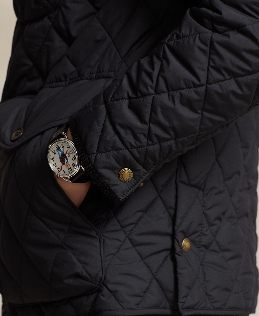 Men's Beaton Quilted Water-Repellent Full-Zip Jacket