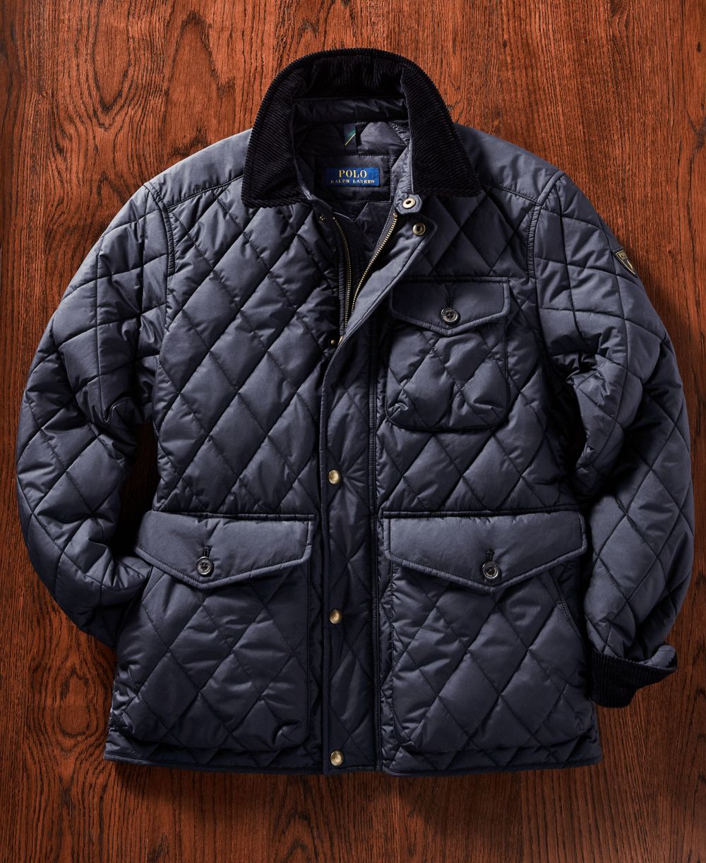 Men's Beaton Quilted Water-Repellent Full-Zip Jacket