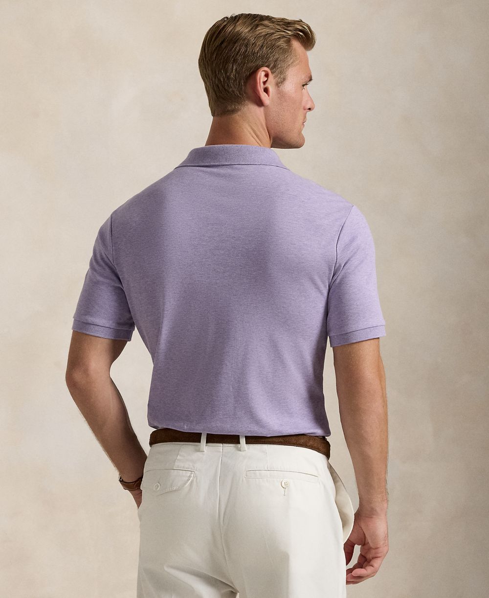 Men's Classic-Fit Soft Cotton Polo Shirt