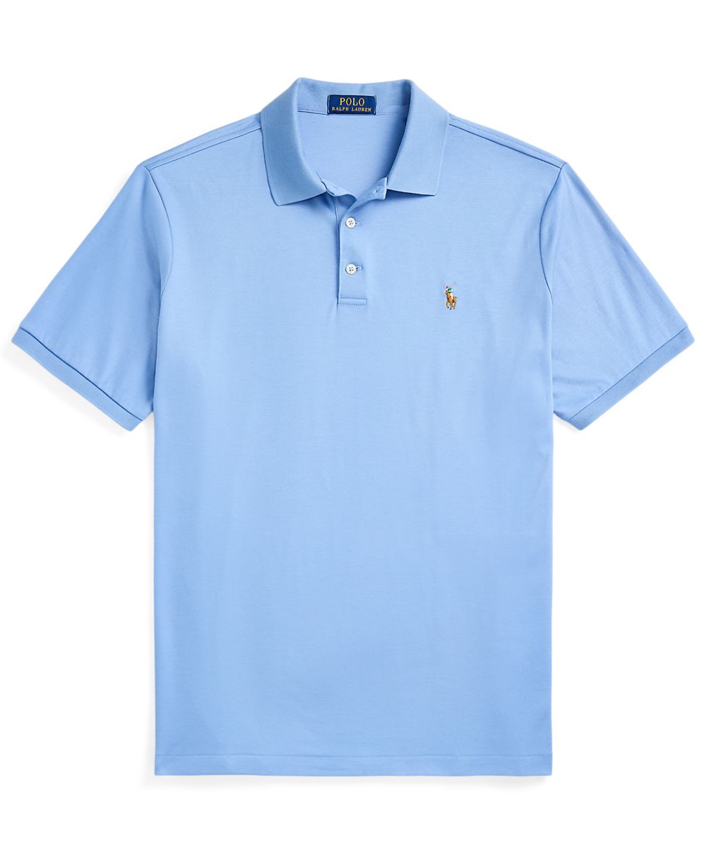 Men's Classic-Fit Soft Cotton Polo Shirt