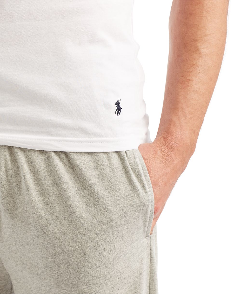 Men's 5-Pack Slim Fit Classic Cotton Crewneck Undershirts