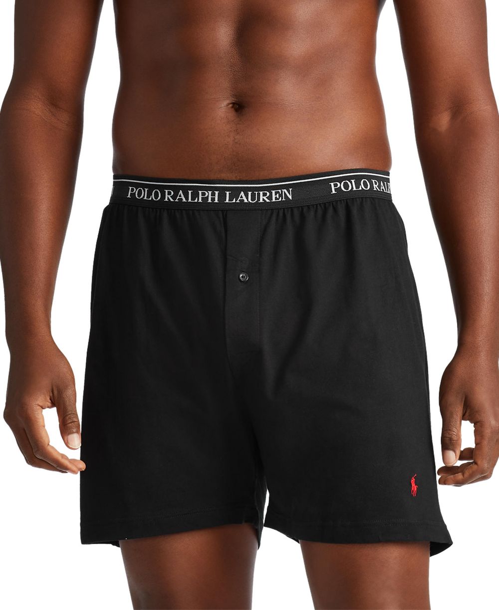Men's 5-Pack Classic-Fit Cotton Knit Boxers