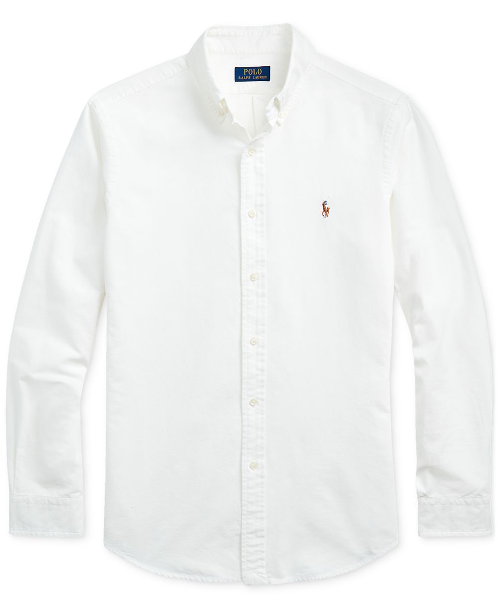 Men's Classic Fit Plaid Brushed Oxford Shirt
