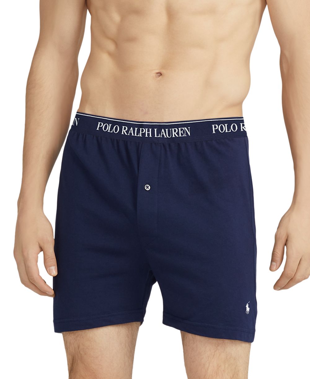 Men's 5-Pack Classic-Fit Cotton Knit Boxers