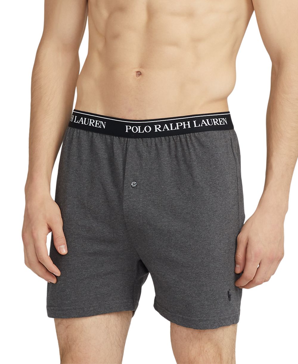Men's 5-Pack Classic-Fit Cotton Knit Boxers