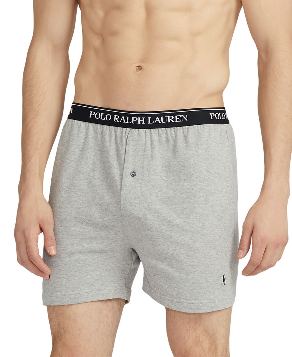 Men's 5-Pack Classic-Fit Cotton Knit Boxers