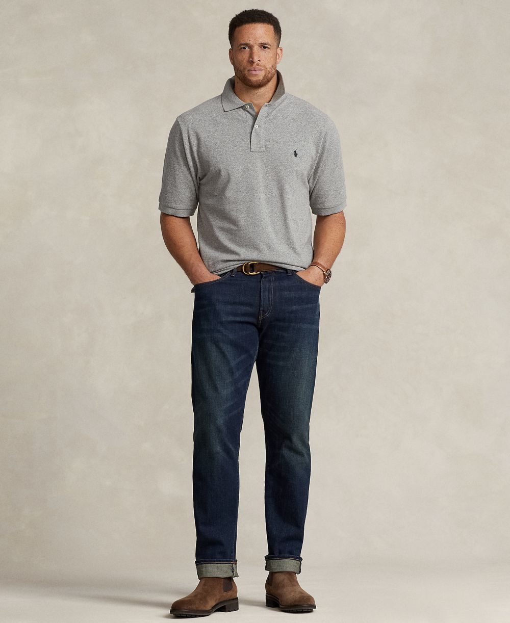 Men's Big & Tall Cotton Short-Sleeve Polo Shirt