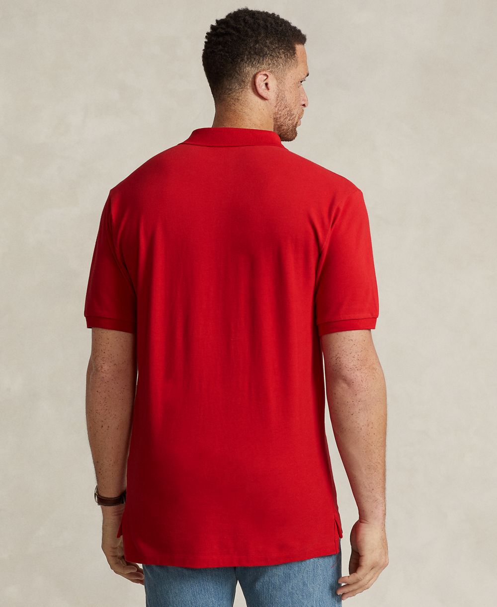 Men's Big & Tall Cotton Short-Sleeve Polo Shirt