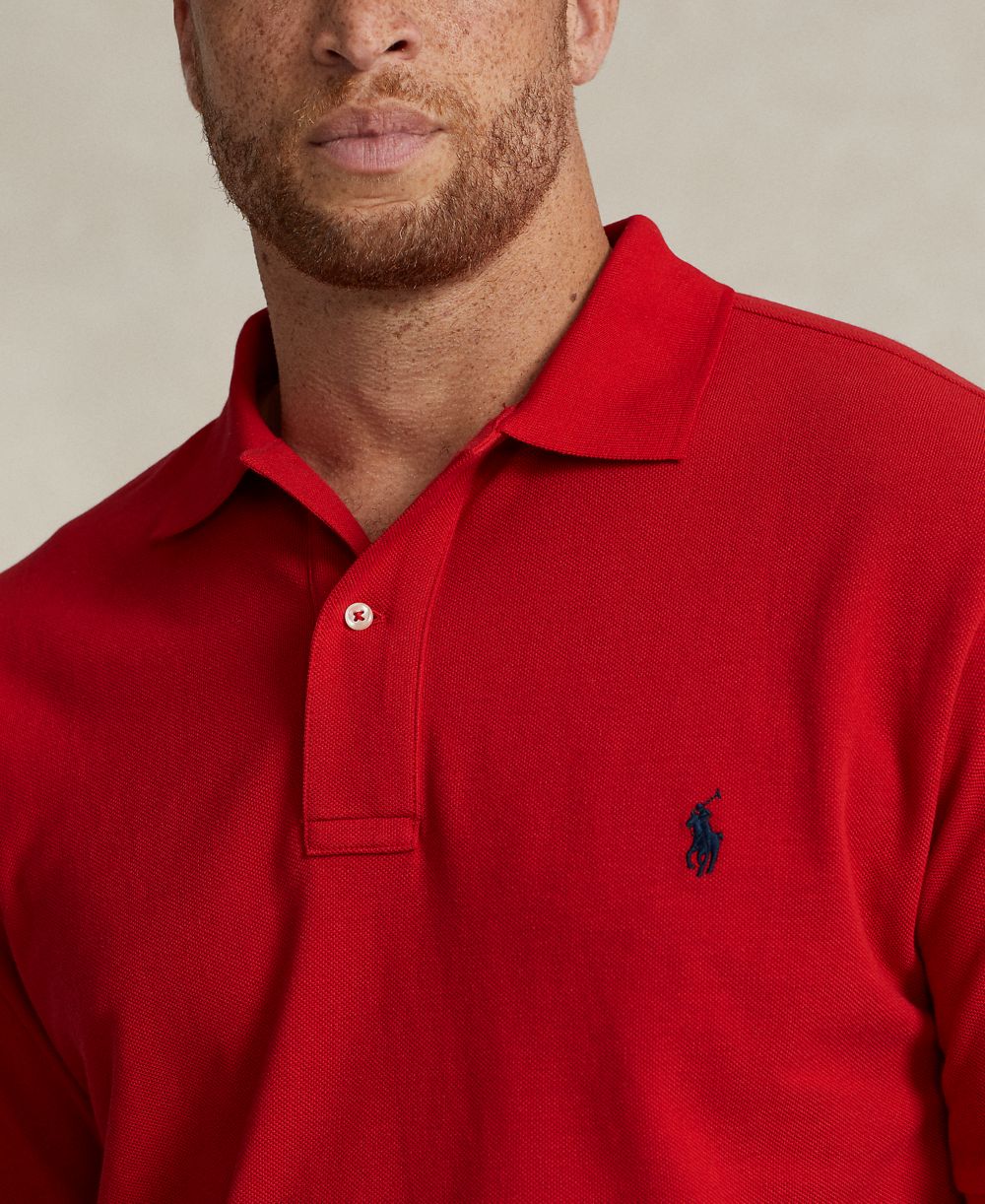 Men's Big & Tall Cotton Short-Sleeve Polo Shirt