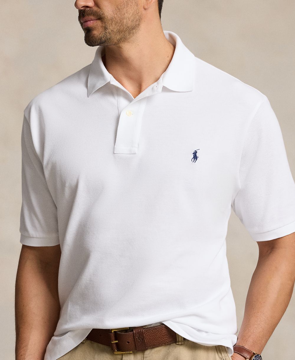 Men's Big & Tall Cotton Short-Sleeve Polo Shirt