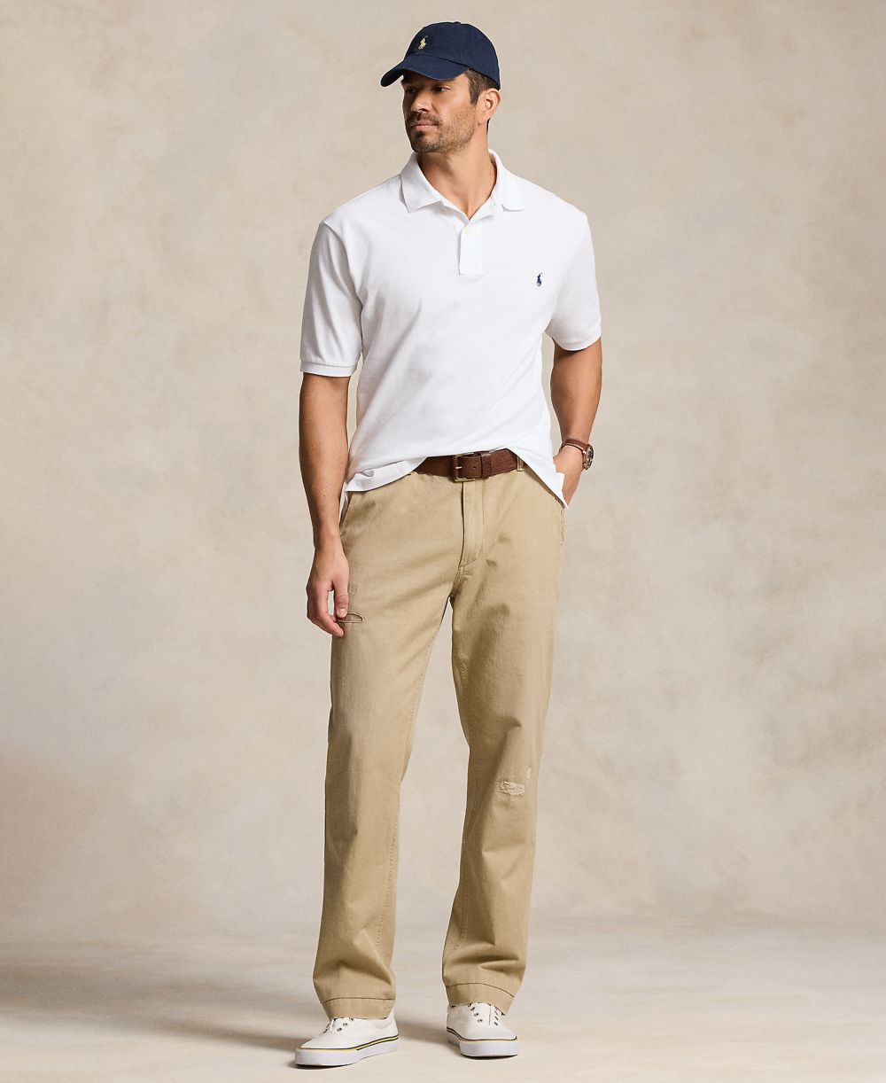 Men's Big & Tall Cotton Short-Sleeve Polo Shirt