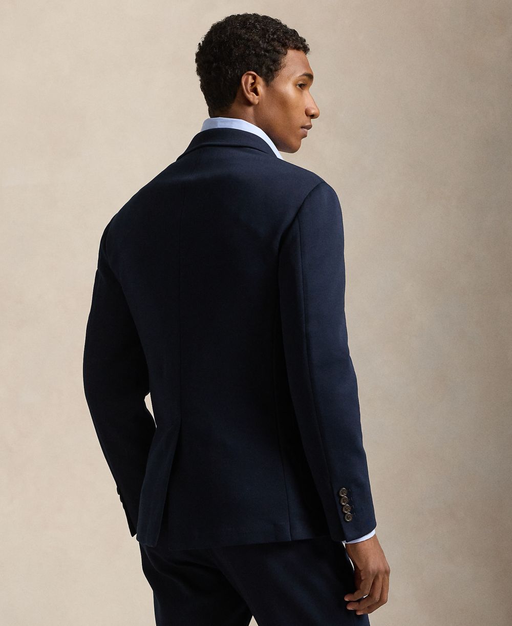 Men's Polo Soft Double-Knit Suit Jacket