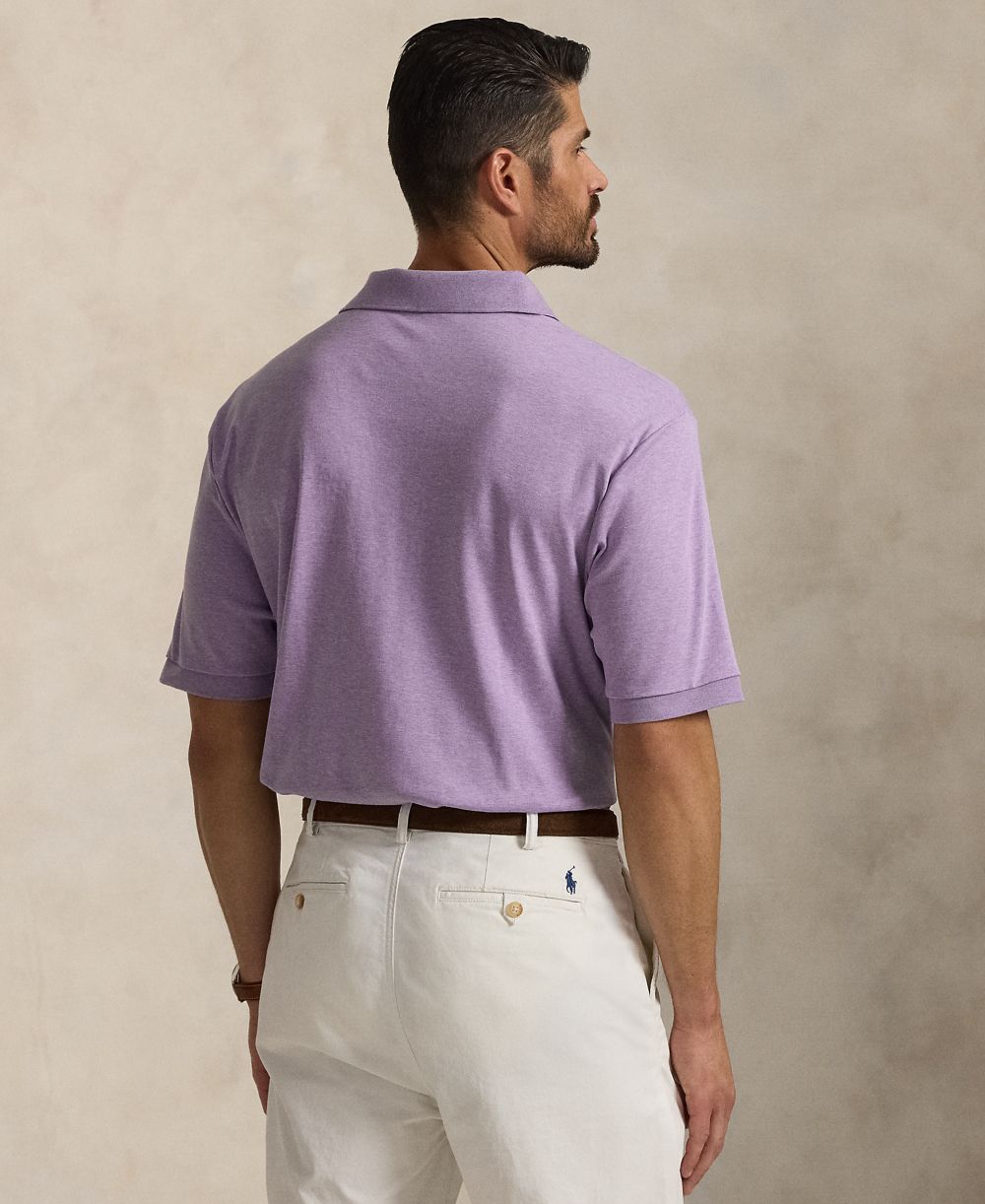 Men's Big & Tall Solid Polo Shirt