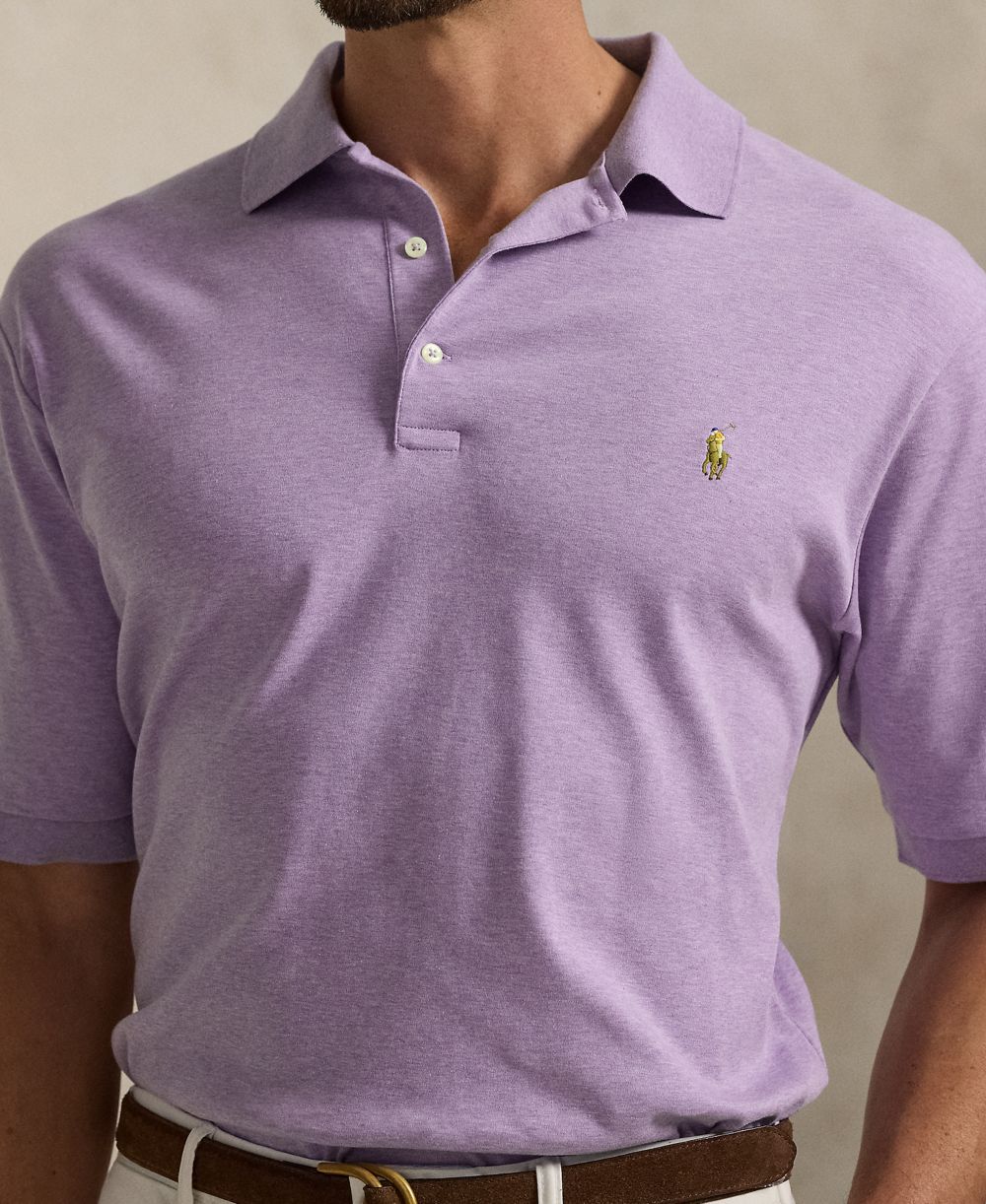 Men's Big & Tall Solid Polo Shirt