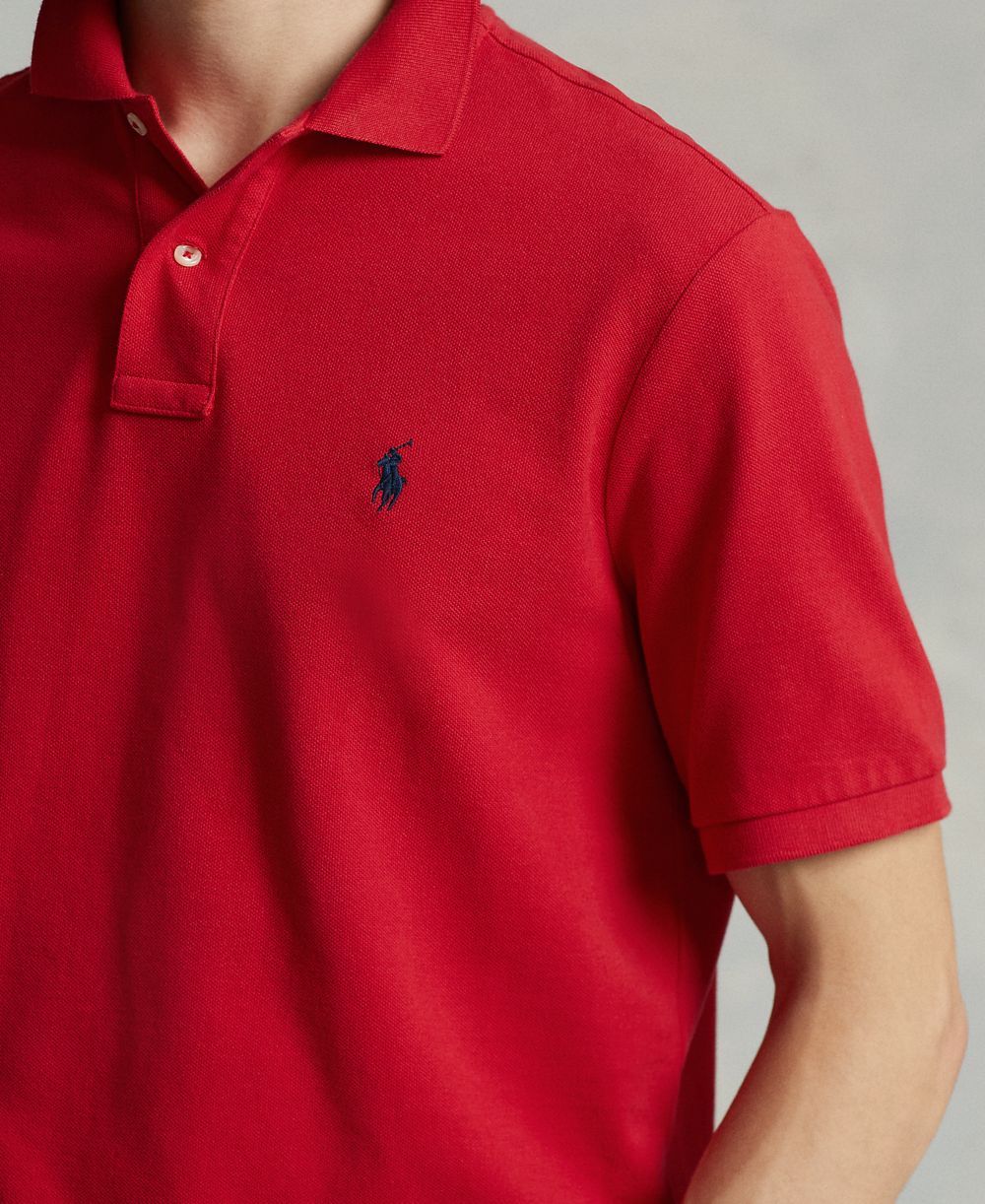 Men's Classic-Fit Mesh Polo Shirt