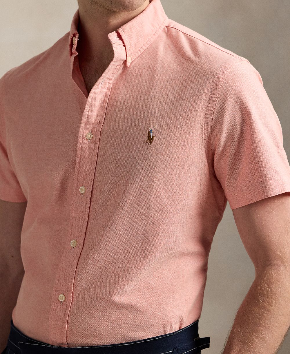 Men's Classic-Fit Short-Sleeve Oxford Shirt