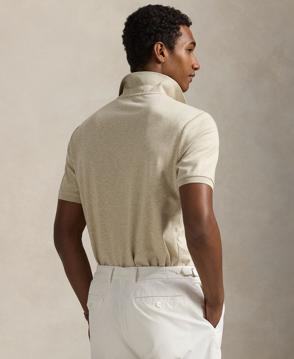 Men's Classic Fit Soft Cotton Polo Shirt