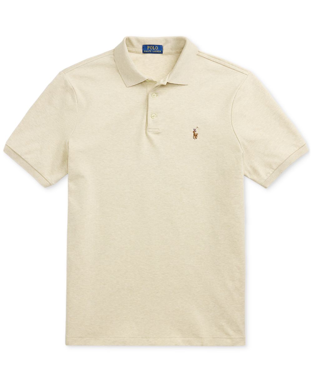 Men's Classic Fit Soft Cotton Polo Shirt