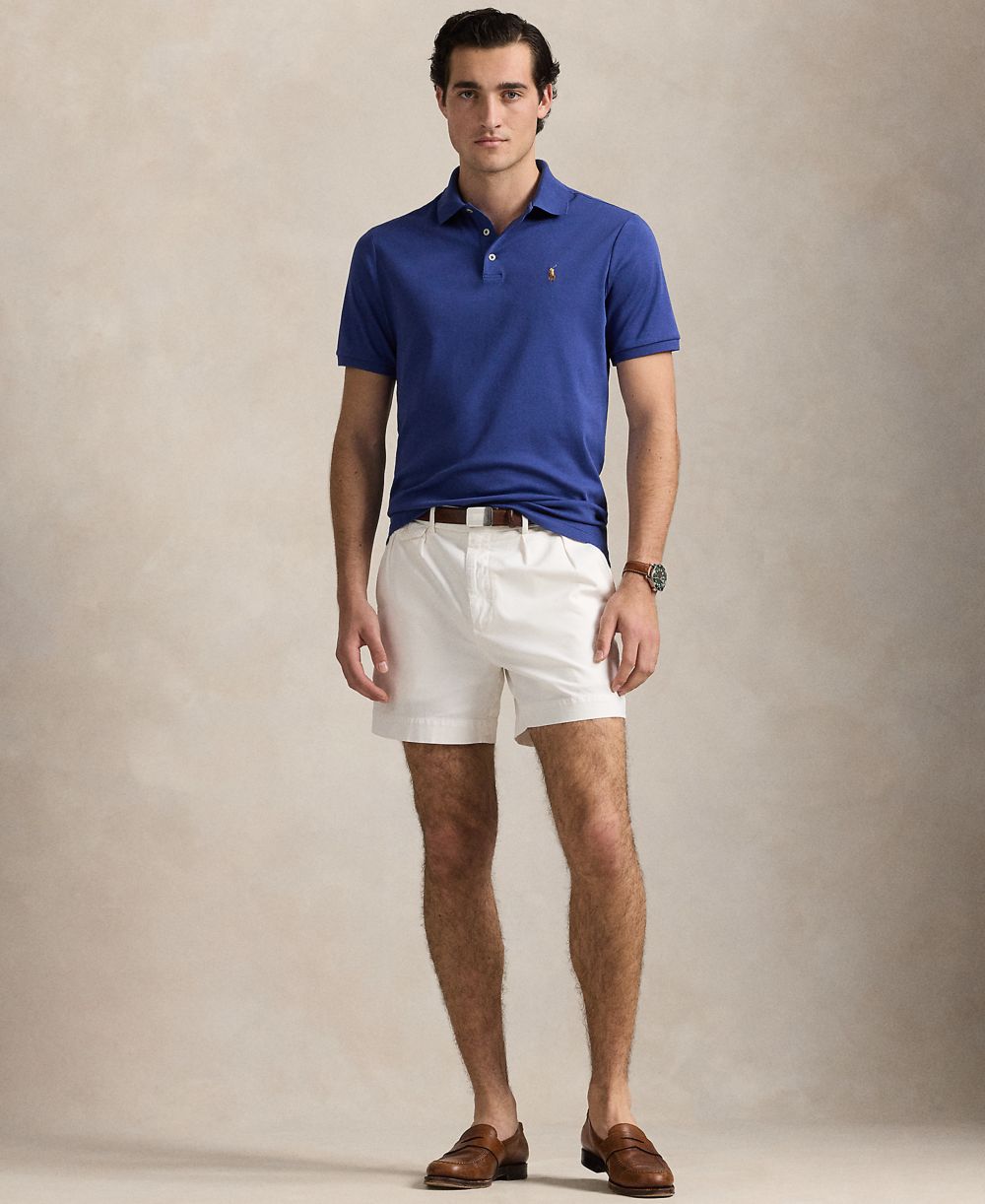 Men's Classic-Fit Soft Cotton Polo Shirt