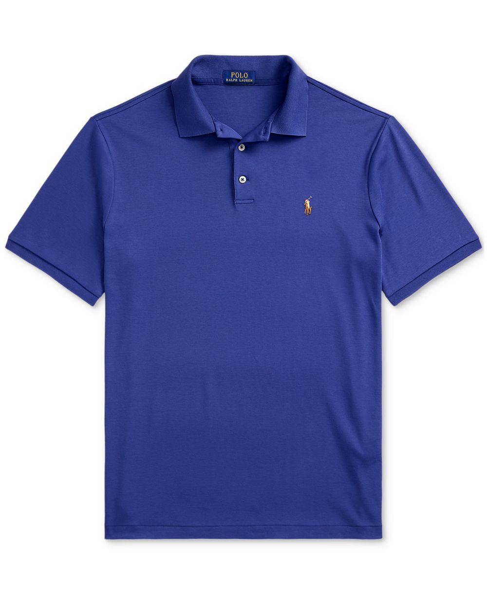 Men's Classic-Fit Soft Cotton Polo Shirt