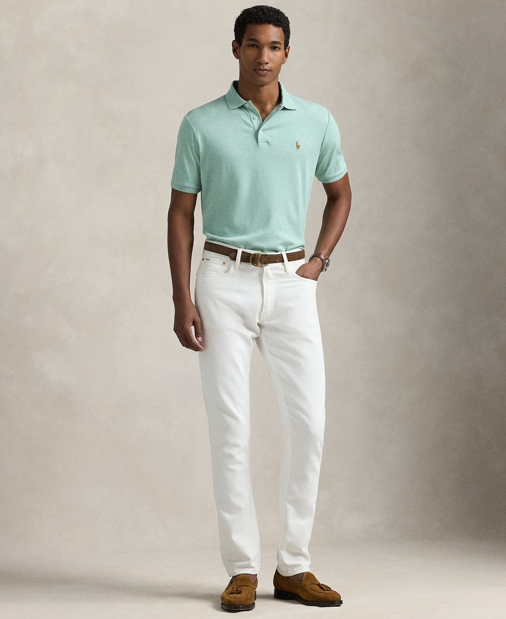 Men's Classic-Fit Soft Cotton Polo Shirt