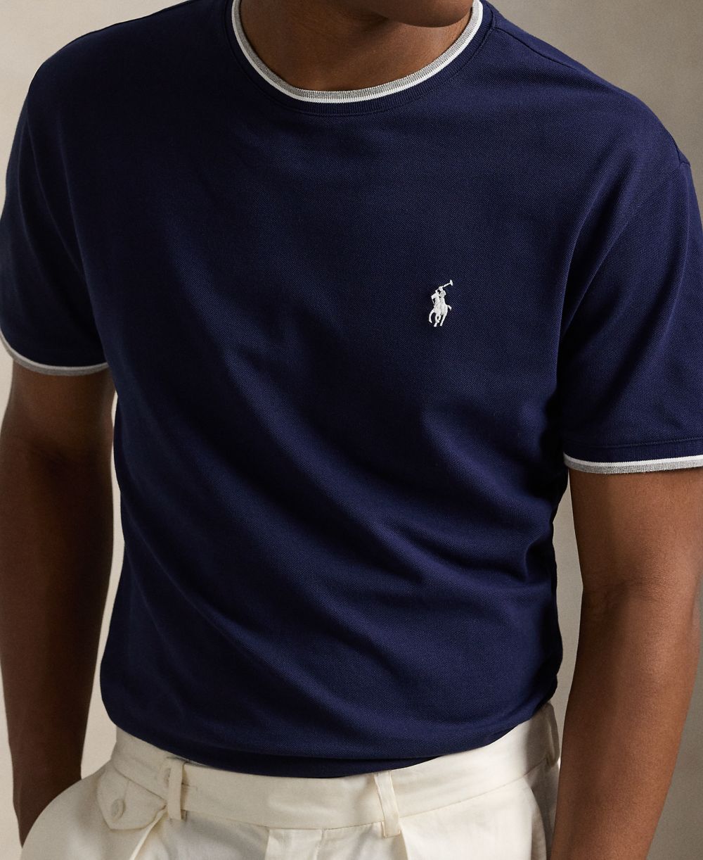 Men's Classic-Fit Stretch Mesh T-Shirt