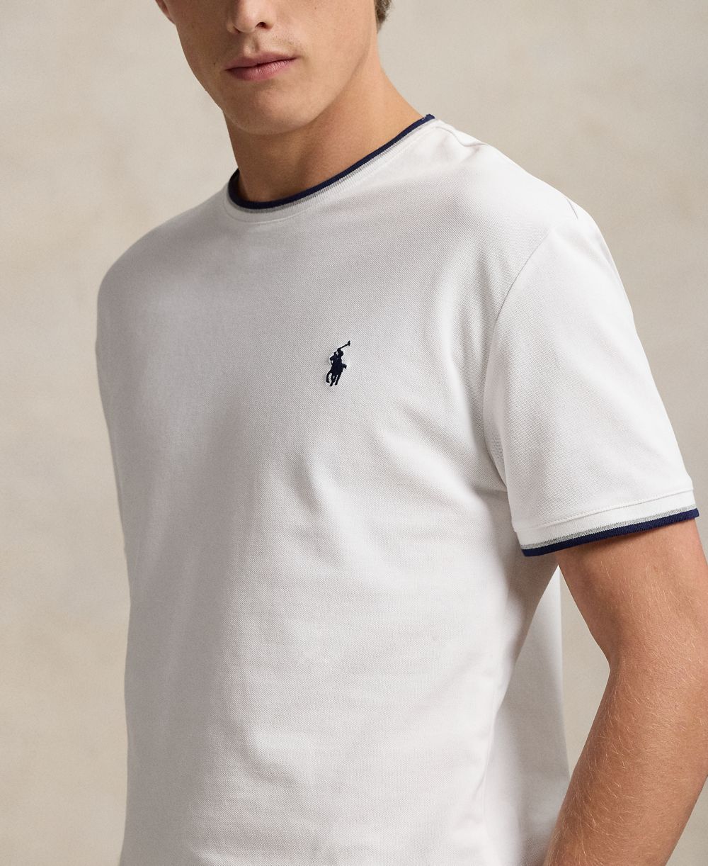 Men's Classic-Fit Stretch Mesh T-Shirt