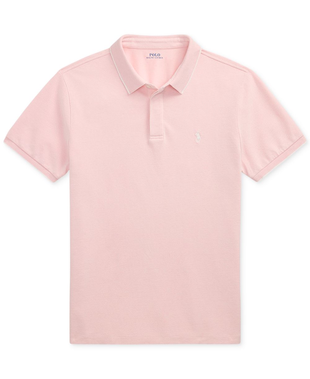 Men's Classic-Fit Stretch Oxford Mesh Polo Shirt